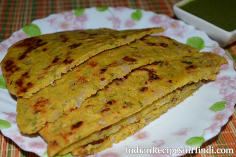 Missi Roti Recipe - मिस्सी रोटी बनाने की विधि | Indian Recipes in Hindi